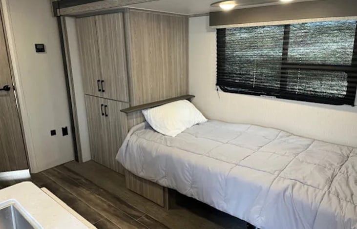 Dinette turns into bed