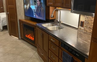 Matt & Alexandra’s awesome RV with bunk beds!