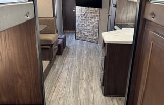 Bunk house with bonus outdoor kitchen