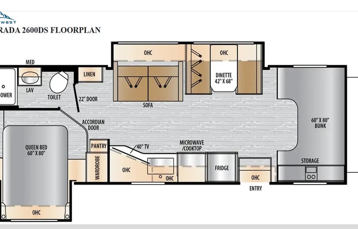 RV Floor Plan