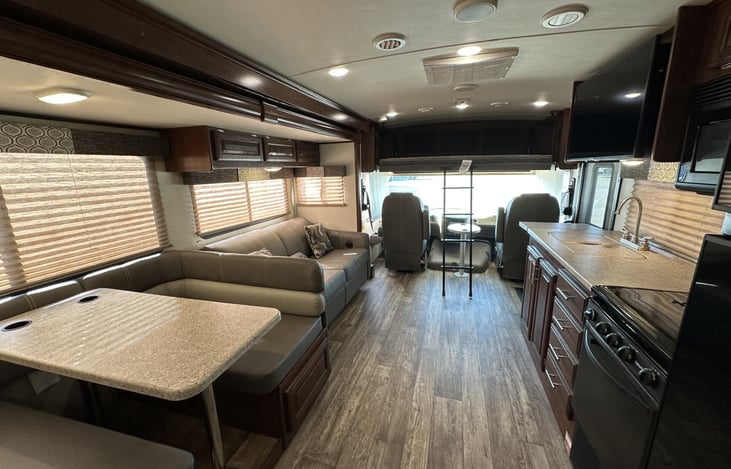 Large walkway in the living area