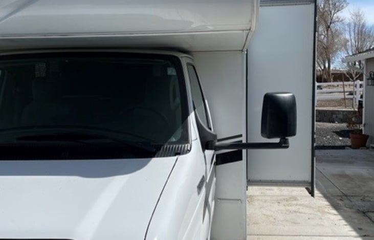 Extended slide front view