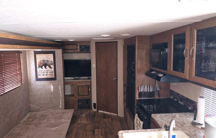 32" Smart TV for the days or nights you want to relax inside