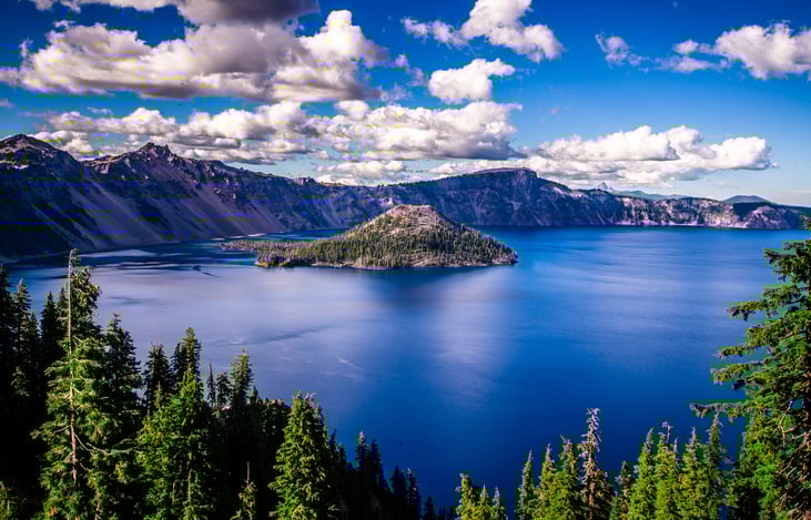 Crater lake