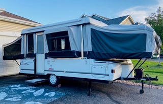 Popup Camper with Heat/AC & Extra Amenities