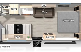 2024 Forest River RV Cherokee Wolf Den 26EV