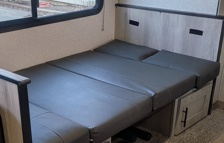 Dinette turned to a bed