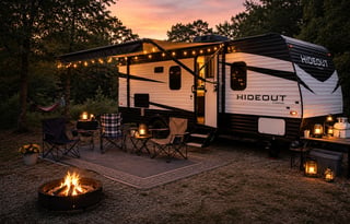 Firefly | Fully Stocked Family Camper | Sleeps 5