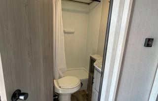 Adventure awaits in this pet friendly trailer!