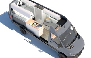 2022 Activan Mercedes-Benz 2500 Sprinter 170 4X4