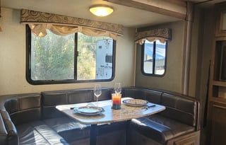 2018 Keystone Passport at neat Cozy Acres RV Park