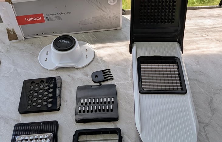 Chopper (please be aware of sharp edges *treat it like a knife) *included.