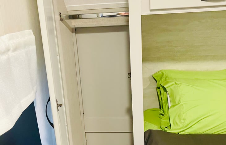 2nd storage/closet in master bedroom.