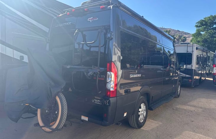 electric bike add on available, receiver installed