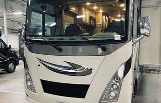 The 2 bathroom RV. No more waiting in line.