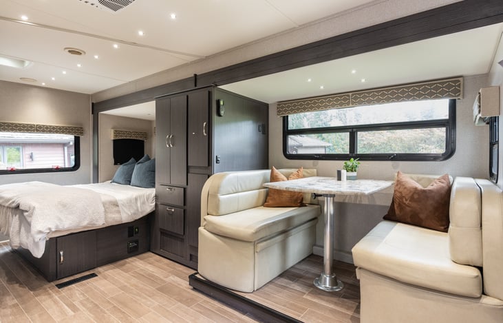 Ample interior space.