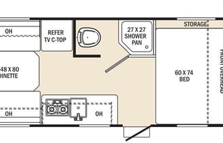 2016 Coachmen RV Clipper Ultra-Lite 17RD