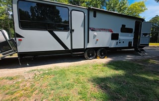Take Your Toys Too!!  28' Forest River Toy Hauler