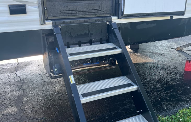 Upgraded steps.