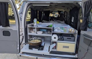 Gridlock, the Painted Camper Van