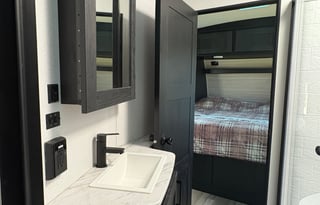 16 FT GARAGE TOY HAULER/CAMPER- pickup in WI or IL