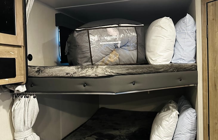 Twin Bunk Beds, dimensions 48W X 76L