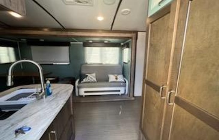What you see when you first enter the RV