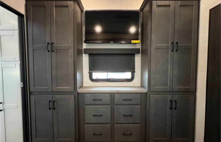 Master bedroom storage