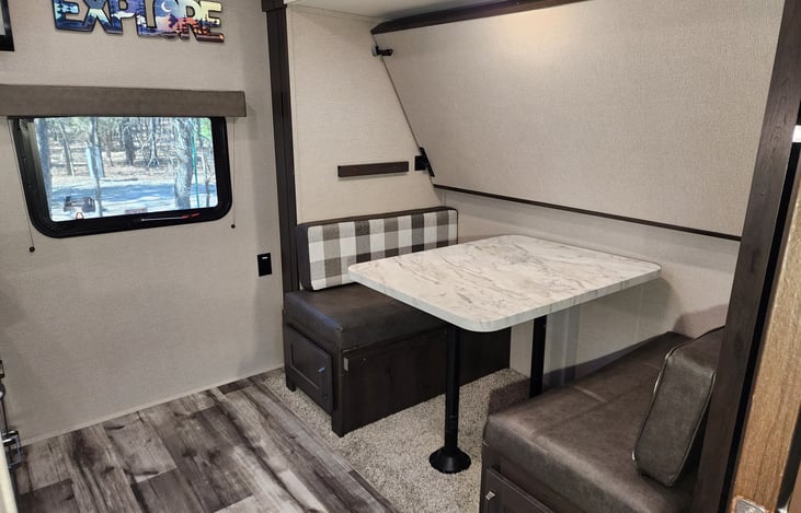 Dinette in Rear Bedroom