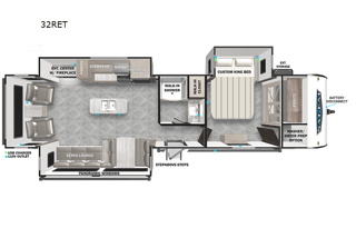 2023 Forest River Salem Platinum 32RETX TT