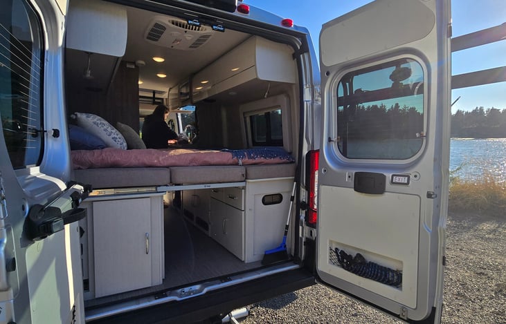 Take a nap while your partner whips up a snack in the kitchen.