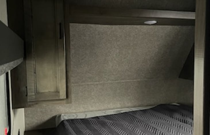 master bed with closets on each side