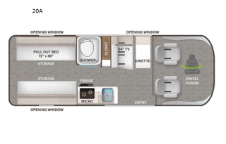 HONEST RVS – Class B Sleeps 4 (Compact)