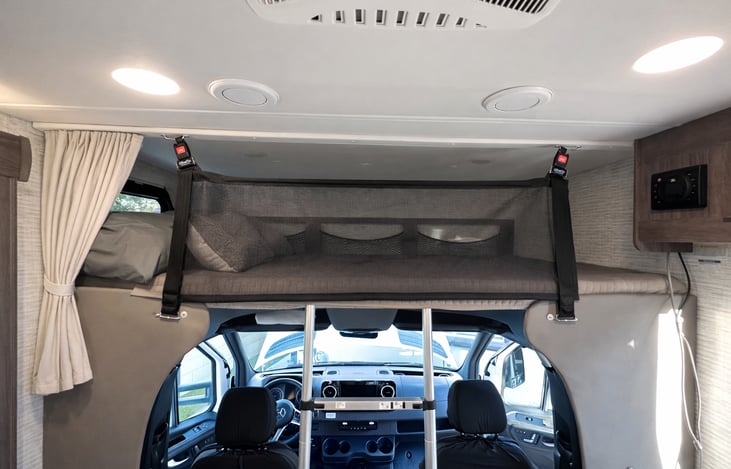 Above cabin bed