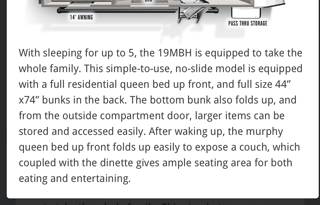 2022 Forest River RV IBEX 19MBH