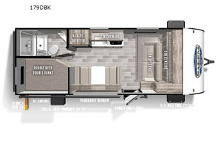 2023 Forest River RV Salem FSX 179DBK