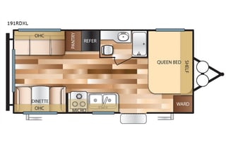 2017 Forest River RV Salem Cruise Lite 191RDXL