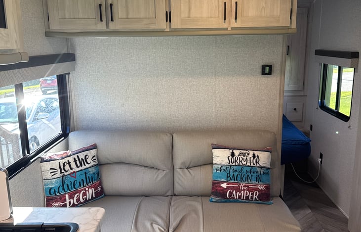 Couch. Turns into a bed