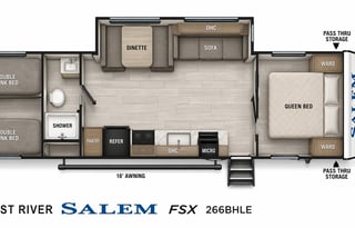 Luxury Bunkhouse RV | Sleeps 8 | Delivery