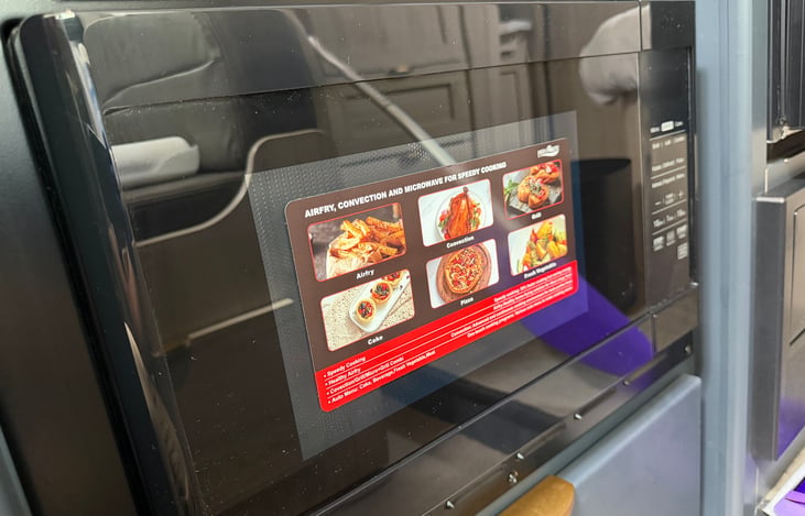 Microwave, Airfry, and Convection