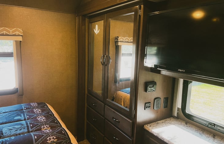 Main bedroom storage