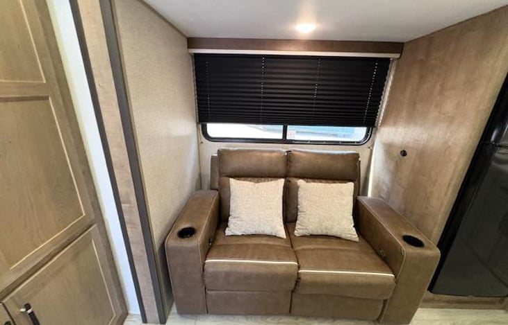 Tri Fold Sofa. Folds out into a Full size bed