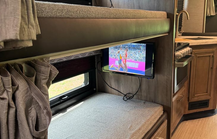 Bunk Beds with TVs each
