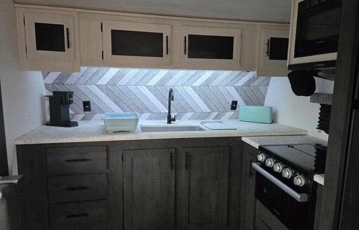 This kitchen is huge!