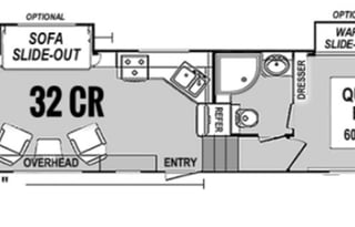 2018 5th Wheel Genesis Supreme 32 CR ToyHauler