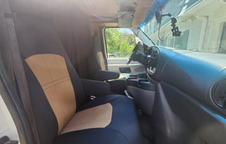 Stealthy Work Van Holds Suprising Comfort Inside