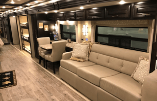 BLACK-OUT custom coach! RARE triple bunk.