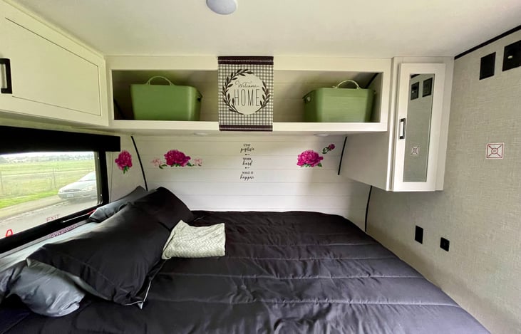 Decorated for homey feel!