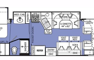 2019 Forest River 32 feet with opt. tow dolly