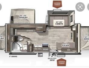 Forest River RV Rockwood Roo 233S